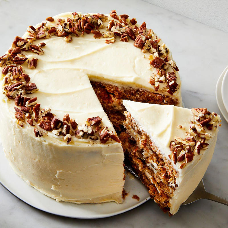 Hot Cross Buns, Scalloped Potatoes &amp; Ham, Brown Sugar Pineapple Ham, Carrot Cake, Corn Casserole, Pineapple Upside-Down Cake, Potatoes Au Gratin, Rhubarb Pie, Pastitsio, Shepherd's Pie, Lemon Meringue Pie, Green Bean Casserole