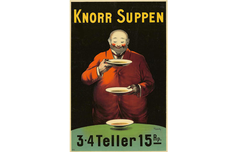 Knorr 23. Vegemite, 22. Haribo, 21. French’s Mustard, 20. Kraft, 19. Lurpak, 18. Hershey's, 17. Carnation, 16. Kellogg’s, 15. Oscar Mayer, 14. Lyle’s Golden Syrup, 13. Barilla, 12. Quaker Oats, 11. Campbell's, 10. Pillsbury, 9. Heinz, 8. Dr. Oetker, 7. Maggi, 6. Tabasco, 5. Lindt, 4. Knorr, 3. Lea & Perrins, 2. Cadbury, 1. Maille