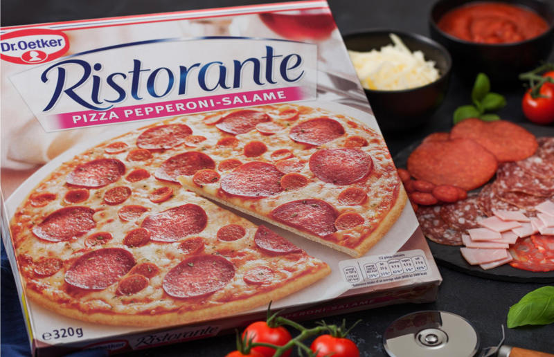 Dr. Oetker 23. Vegemite, 22. Haribo, 21. French’s Mustard, 20. Kraft, 19. Lurpak, 18. Hershey's, 17. Carnation, 16. Kellogg’s, 15. Oscar Mayer, 14. Lyle’s Golden Syrup, 13. Barilla, 12. Quaker Oats, 11. Campbell's, 10. Pillsbury, 9. Heinz, 8. Dr. Oetker, 7. Maggi, 6. Tabasco, 5. Lindt, 4. Knorr, 3. Lea & Perrins, 2. Cadbury, 1. Maille
