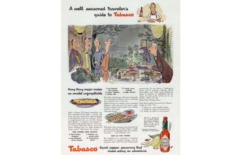 Tabasco 23. Vegemite, 22. Haribo, 21. French’s Mustard, 20. Kraft, 19. Lurpak, 18. Hershey's, 17. Carnation, 16. Kellogg’s, 15. Oscar Mayer, 14. Lyle’s Golden Syrup, 13. Barilla, 12. Quaker Oats, 11. Campbell's, 10. Pillsbury, 9. Heinz, 8. Dr. Oetker, 7. Maggi, 6. Tabasco, 5. Lindt, 4. Knorr, 3. Lea & Perrins, 2. Cadbury, 1. Maille
