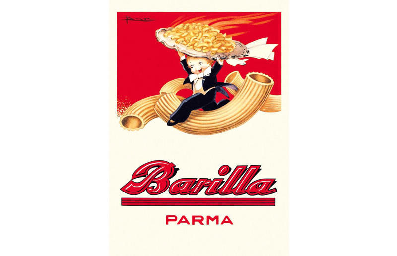 Barilla 23. Vegemite, 22. Haribo, 21. French’s Mustard, 20. Kraft, 19. Lurpak, 18. Hershey's, 17. Carnation, 16. Kellogg’s, 15. Oscar Mayer, 14. Lyle’s Golden Syrup, 13. Barilla, 12. Quaker Oats, 11. Campbell's, 10. Pillsbury, 9. Heinz, 8. Dr. Oetker, 7. Maggi, 6. Tabasco, 5. Lindt, 4. Knorr, 3. Lea & Perrins, 2. Cadbury, 1. Maille
