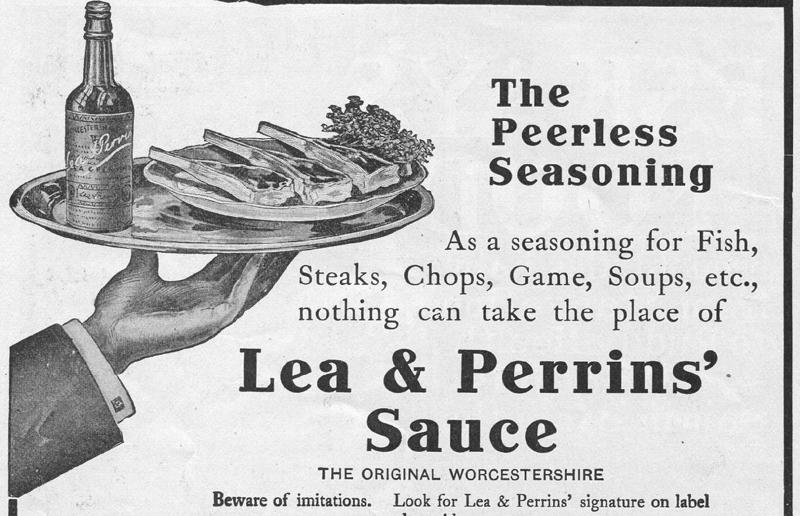 Lea & Perrins 23. Vegemite, 22. Haribo, 21. French’s Mustard, 20. Kraft, 19. Lurpak, 18. Hershey's, 17. Carnation, 16. Kellogg’s, 15. Oscar Mayer, 14. Lyle’s Golden Syrup, 13. Barilla, 12. Quaker Oats, 11. Campbell's, 10. Pillsbury, 9. Heinz, 8. Dr. Oetker, 7. Maggi, 6. Tabasco, 5. Lindt, 4. Knorr, 3. Lea & Perrins, 2. Cadbury, 1. Maille