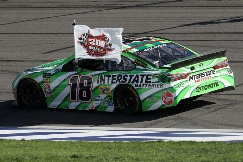 Kyle Busch through the years