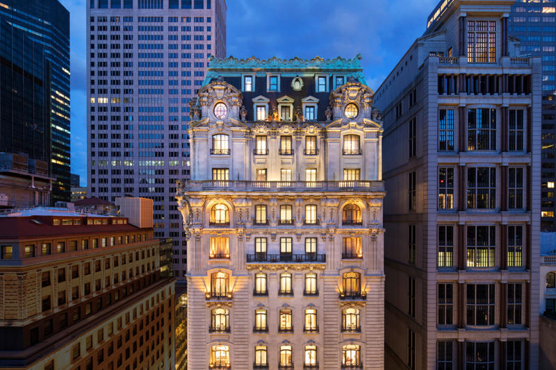 The Manner, The Surrey, a Corinthia Hotel, W New York-Union Square, The Ned NoMad, Crosby Street Hotel, The Ritz-Carlton New York, NoMad, The Carlyle, A Rosewood Hotel, Fouquet's New York, Park Hyatt New York, The Wall Street Hotel, Pendry Manhattan West, The Mercer, Hotel Chelsea, The Bowery Hotel, The Mark, The Fifth Avenue Hotel, Ace Hotel Brooklyn, The Lowell, ModernHaus Soho, Warren Street Hotel, Aman New York, The Langham, New York, Fifth Avenue, Freehand New York, Baccarat Hotel New York, Gansevoort Meatpacking NYC, Soho House New York, The Hoxton Williamsburg, The New York Edition, The Ludlow, 1 Hotel Brooklyn Bridge, The St. Regis New York, The Beekman, A Thompson Hotel, 33 Hotel, New York City, Seaport, The Pierre, A Taj Hotel, The Whitby Hotel, Casa Cipriani, Wythe Hotel, AKA Central Park, The Marlton Hotel