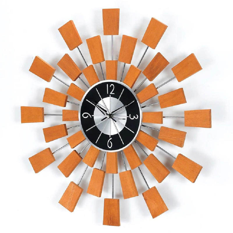 Mid-Century Modern Decorating Ideas: Starburst Clock Starburst Clock, Eames Lounge Chair, Natural Elements, Bio-Morphic Shapes, Clean Lines