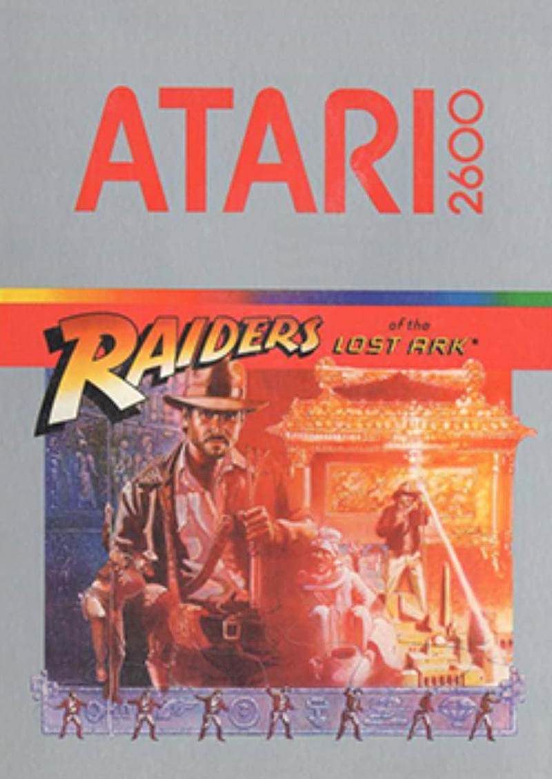 "Pac-Man", "Space Invaders", "Pitfall!", "Frogger", "Asteroids", "Defender", "E.T. the Extra-Terrestrial", "Ms. Pac-Man", "Demon Attack", "Night Driver", "Berzerk", "Centipede", "Warlords", "Breakout", "Adventure", "Laser Blast", "Freeway", "Kaboom!", "Yars' Revenge", "Atlantis", "Star Wars: The Empire Strikes Back", "Cosmic Ark", "Megamania", "Raiders of the Lost Ark"