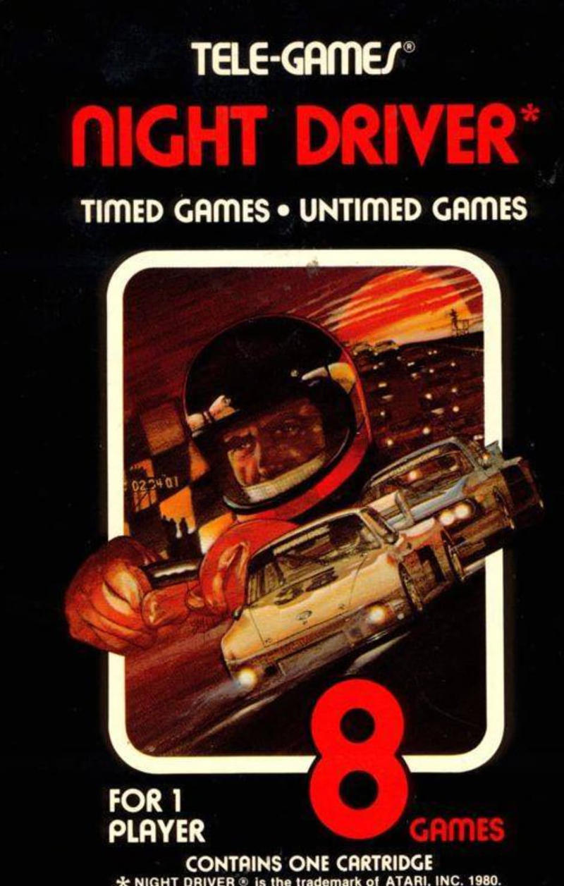 "Pac-Man", "Space Invaders", "Pitfall!", "Frogger", "Asteroids", "Defender", "E.T. the Extra-Terrestrial", "Ms. Pac-Man", "Demon Attack", "Night Driver", "Berzerk", "Centipede", "Warlords", "Breakout", "Adventure", "Laser Blast", "Freeway", "Kaboom!", "Yars' Revenge", "Atlantis", "Star Wars: The Empire Strikes Back", "Cosmic Ark", "Megamania", "Raiders of the Lost Ark"