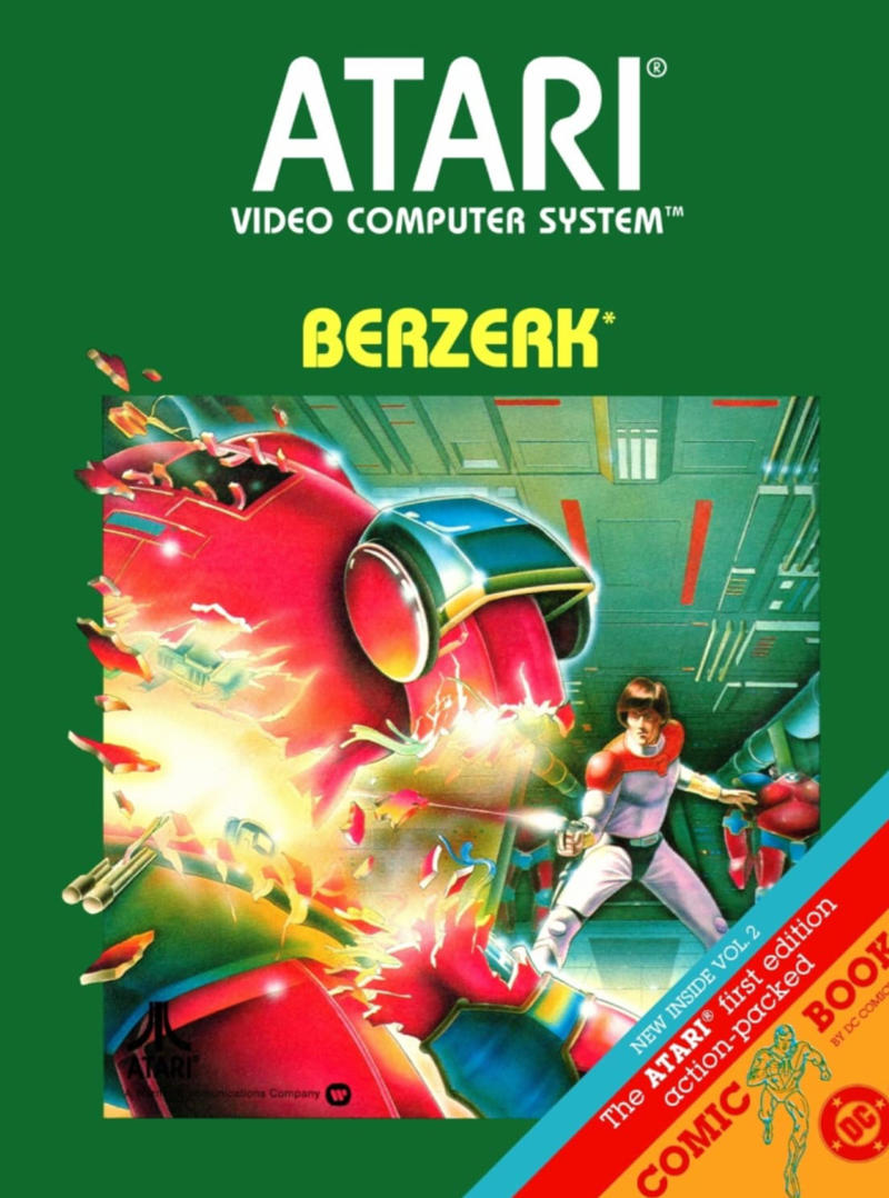 "Pac-Man", "Space Invaders", "Pitfall!", "Frogger", "Asteroids", "Defender", "E.T. the Extra-Terrestrial", "Ms. Pac-Man", "Demon Attack", "Night Driver", "Berzerk", "Centipede", "Warlords", "Breakout", "Adventure", "Laser Blast", "Freeway", "Kaboom!", "Yars' Revenge", "Atlantis", "Star Wars: The Empire Strikes Back", "Cosmic Ark", "Megamania", "Raiders of the Lost Ark"