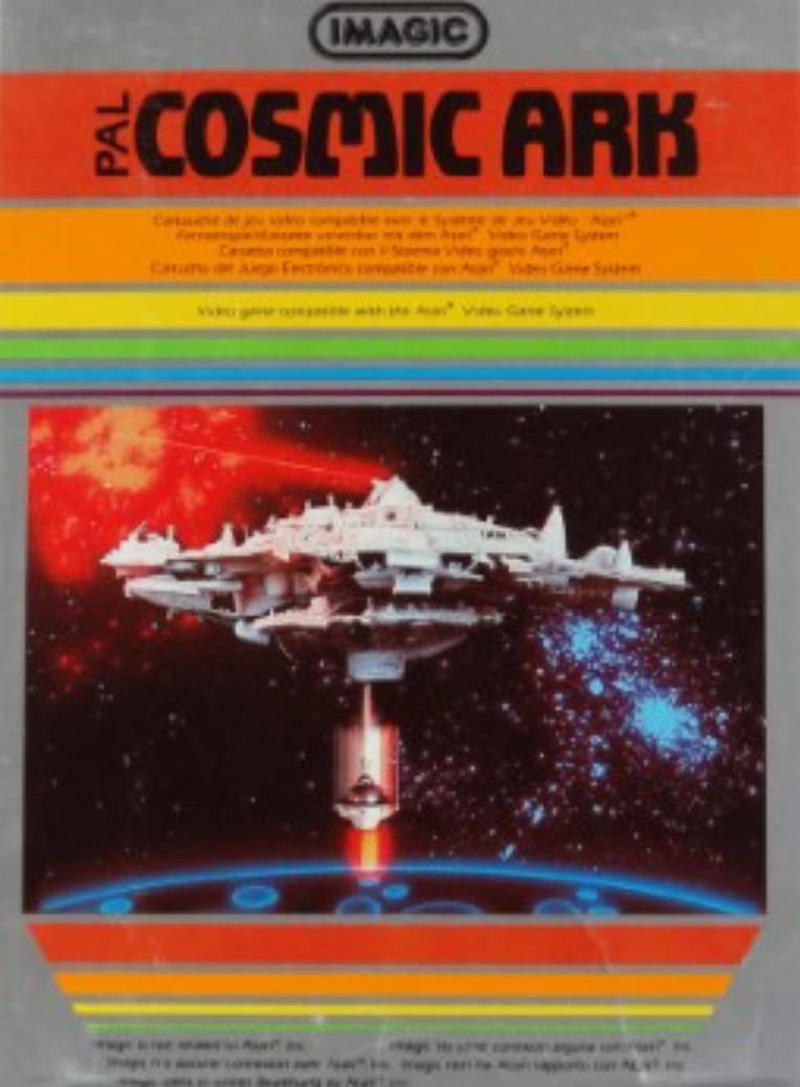 "Pac-Man", "Space Invaders", "Pitfall!", "Frogger", "Asteroids", "Defender", "E.T. the Extra-Terrestrial", "Ms. Pac-Man", "Demon Attack", "Night Driver", "Berzerk", "Centipede", "Warlords", "Breakout", "Adventure", "Laser Blast", "Freeway", "Kaboom!", "Yars' Revenge", "Atlantis", "Star Wars: The Empire Strikes Back", "Cosmic Ark", "Megamania", "Raiders of the Lost Ark"