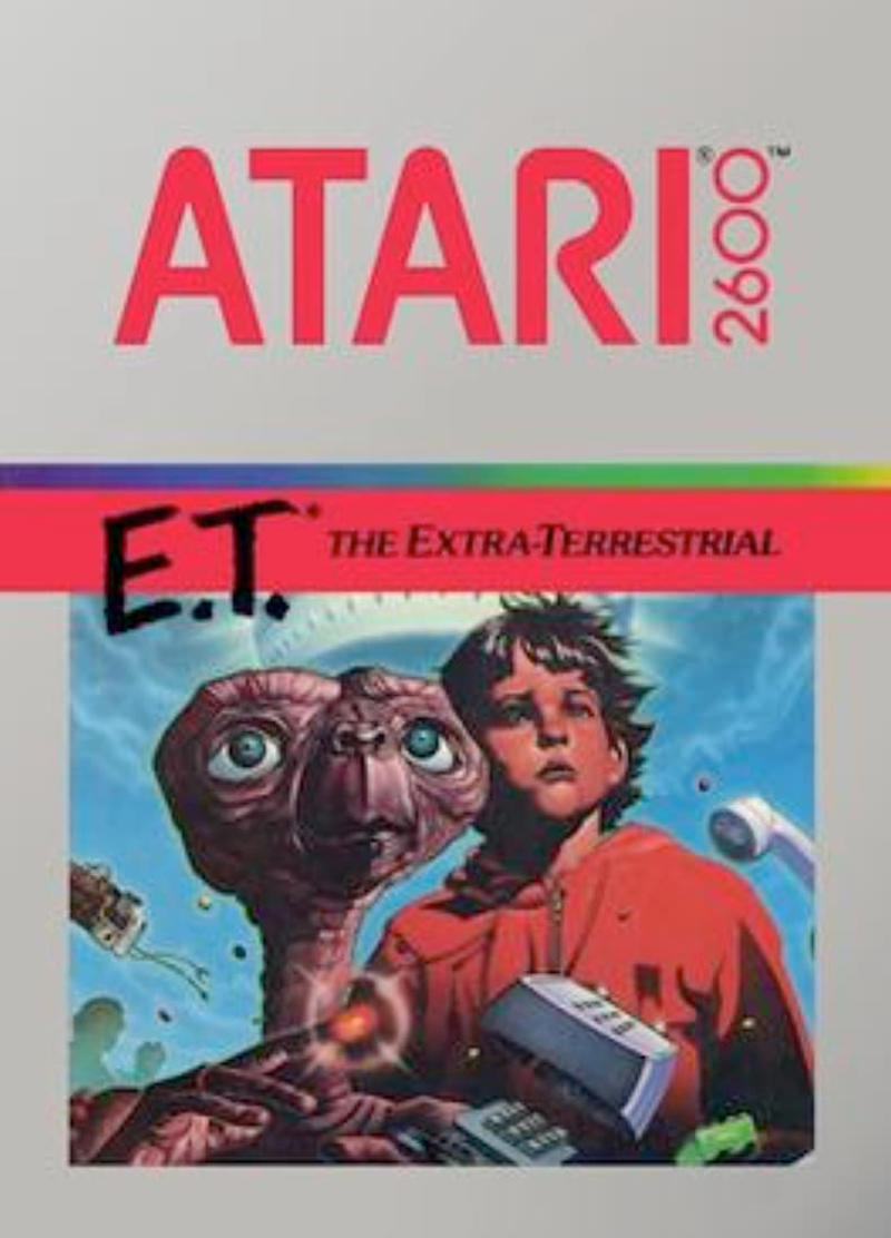 "Pac-Man", "Space Invaders", "Pitfall!", "Frogger", "Asteroids", "Defender", "E.T. the Extra-Terrestrial", "Ms. Pac-Man", "Demon Attack", "Night Driver", "Berzerk", "Centipede", "Warlords", "Breakout", "Adventure", "Laser Blast", "Freeway", "Kaboom!", "Yars' Revenge", "Atlantis", "Star Wars: The Empire Strikes Back", "Cosmic Ark", "Megamania", "Raiders of the Lost Ark"