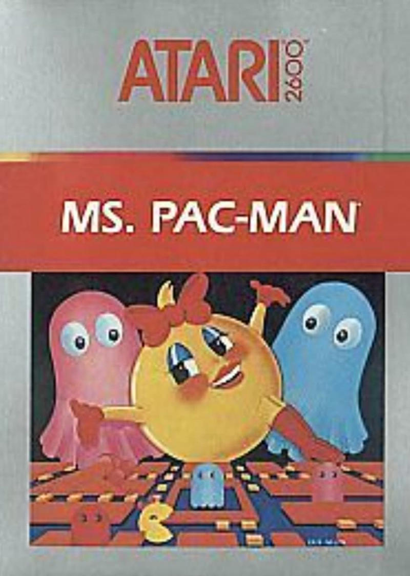 "Pac-Man", "Space Invaders", "Pitfall!", "Frogger", "Asteroids", "Defender", "E.T. the Extra-Terrestrial", "Ms. Pac-Man", "Demon Attack", "Night Driver", "Berzerk", "Centipede", "Warlords", "Breakout", "Adventure", "Laser Blast", "Freeway", "Kaboom!", "Yars' Revenge", "Atlantis", "Star Wars: The Empire Strikes Back", "Cosmic Ark", "Megamania", "Raiders of the Lost Ark"