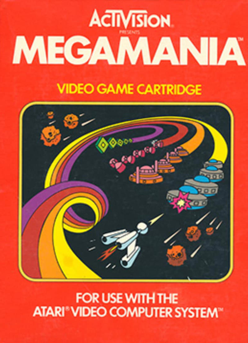 "Pac-Man", "Space Invaders", "Pitfall!", "Frogger", "Asteroids", "Defender", "E.T. the Extra-Terrestrial", "Ms. Pac-Man", "Demon Attack", "Night Driver", "Berzerk", "Centipede", "Warlords", "Breakout", "Adventure", "Laser Blast", "Freeway", "Kaboom!", "Yars' Revenge", "Atlantis", "Star Wars: The Empire Strikes Back", "Cosmic Ark", "Megamania", "Raiders of the Lost Ark"
