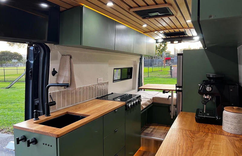 Amazon van home: after Wow-factor homes on wheels, Hopscotch the Globe Airstream: after, Amazon van home: before, Amazon van home: after, Beans the transit van: before, Beans the transit van: after, Juniper the horse box, Juniper the horse box: before, Juniper the horse box: after, Olive the bus, Olive the bus: before, Olive the bus: after, Castaway railway carriages, Castaway railway carriages: before, Castaway railway carriages: after, Green camper truck, Green camper truck: before, Green camper truck: after, Boho beige camper: before, Boho beige camper: after, Algie the builder's van, Algie the builder's van: before, Algie the builder's van: after, '99 Blue Bird school bus, '99 Blue Bird school bus: before, '99 Blue Bird school bus: after, Travis the transit: before, Travis the transit: after