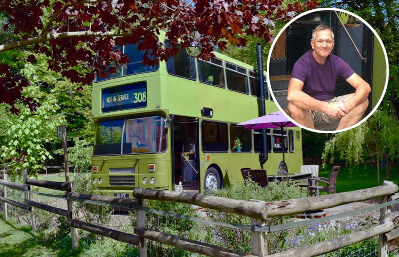 Olive the bus Wow-factor homes on wheels, Hopscotch the Globe Airstream: after, Amazon van home: before, Amazon van home: after, Beans the transit van: before, Beans the transit van: after, Juniper the horse box, Juniper the horse box: before, Juniper the horse box: after, Olive the bus, Olive the bus: before, Olive the bus: after, Castaway railway carriages, Castaway railway carriages: before, Castaway railway carriages: after, Green camper truck, Green camper truck: before, Green camper truck: after, Boho beige camper: before, Boho beige camper: after, Algie the builder's van, Algie the builder's van: before, Algie the builder's van: after, '99 Blue Bird school bus, '99 Blue Bird school bus: before, '99 Blue Bird school bus: after, Travis the transit: before, Travis the transit: after