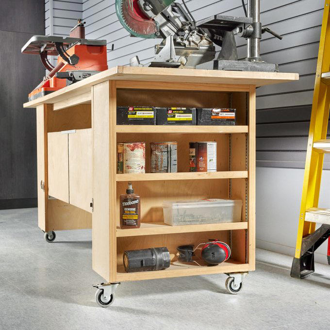 Magnetic Toolbox Labels, Pallet Dolly, Hang Anything, Handy Rag Cutter, Floor Ruler, Small Shop Space Saver, DIY Garage Storage for Cords and Hoses, Repurpose a Pallet for DIY Garage Storage, Corral Sports Gear, Overhead DIY Garage Storage System, Sliding Pegboard Storage System, Lockable Garage Storage Cabinet, Rotating Corner Shelves, Fold-Up Workbench, Garden/Garage Tool Caddy, Garage Storage Tubes, Roll-Around Workshop, Upcycled Garage Storage Idea, Garage Door Extension Cord Storage, Under-Joist Shelf