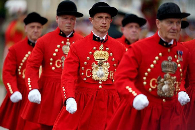 Royal changes, The royal line of succession, The British national anthem, The slimmed-down monarchy, The royal cypher, The monarch’s address, Coins and banknotes, Stamps and post boxes, Military uniforms and police hats, Royal travel and state visits, Casual royal engagements, Passports, Charity work, Food at the palace, Environmental initiatives at the palace, The Commonwealth, Citizenship ceremonies, About the expert