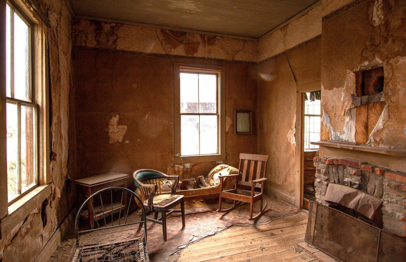 Bodie, California, USA Relics of the past, Maunsell Sea Forts, UK, Beelitz-Heilstatten Hospital, Germany, Grange-over-Sands Lido, England, UK, Butedale, British Columbia, Canada, The North Wales Hospital, Wales, UK, Kolmanskop, Namibia, Hashima Island, Japan, Port Arthur, Australia, Imber Village, England, UK, Ellis Island Immigrant Hospital, New Jersey, USA, Bodie, California, USA, Kayakoy, Turkey, Oradour-sur-Glane, France, Poveglia, Italy, Deception Island, Antarctica