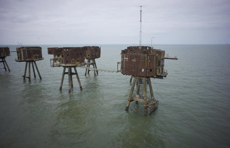 Maunsell Sea Forts, UK Relics of the past, Maunsell Sea Forts, UK, Beelitz-Heilstatten Hospital, Germany, Grange-over-Sands Lido, England, UK, Butedale, British Columbia, Canada, The North Wales Hospital, Wales, UK, Kolmanskop, Namibia, Hashima Island, Japan, Port Arthur, Australia, Imber Village, England, UK, Ellis Island Immigrant Hospital, New Jersey, USA, Bodie, California, USA, Kayakoy, Turkey, Oradour-sur-Glane, France, Poveglia, Italy, Deception Island, Antarctica
