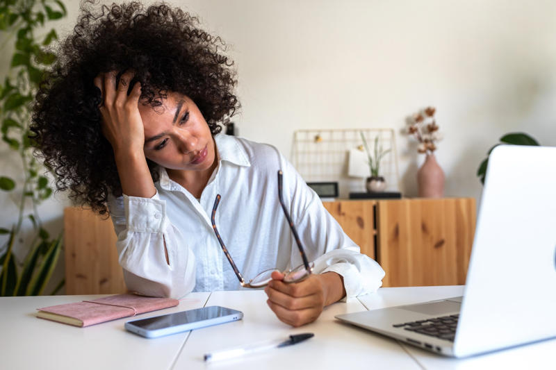 1. Your cortisol levels are too high, 2. Your anxiety levels are high, 3. Your hormones are all over the place, 4. You’re spending too much time sitting down/not moving, 5. You’re absorbing too much blue light, 6. You’re eating too late, 7. You don’t have a regular sleep routine