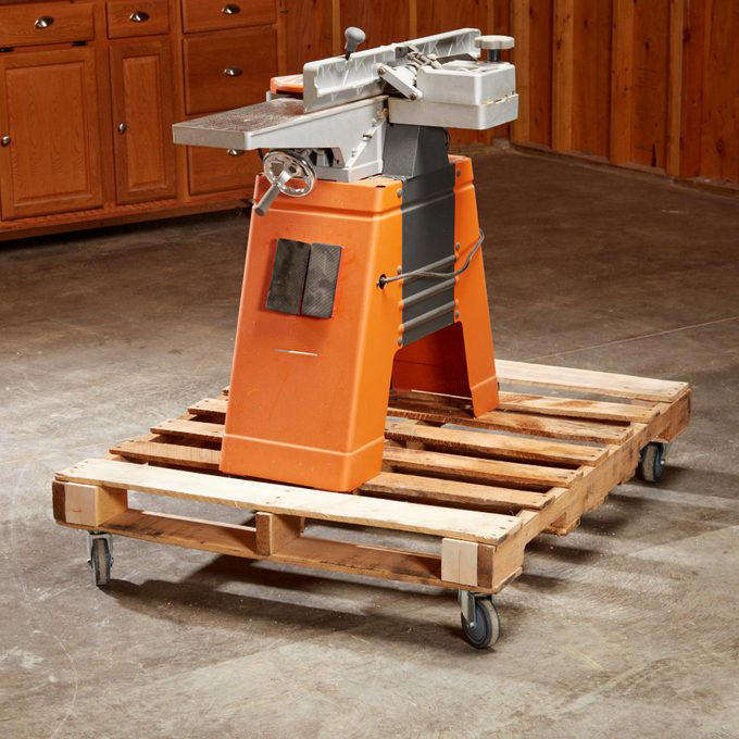 Magnetic Toolbox Labels, Pallet Dolly, Hang Anything, Handy Rag Cutter, Floor Ruler, Small Shop Space Saver, DIY Garage Storage for Cords and Hoses, Repurpose a Pallet for DIY Garage Storage, Corral Sports Gear, Overhead DIY Garage Storage System, Sliding Pegboard Storage System, Lockable Garage Storage Cabinet, Rotating Corner Shelves, Fold-Up Workbench, Garden/Garage Tool Caddy, Garage Storage Tubes, Roll-Around Workshop, Upcycled Garage Storage Idea, Garage Door Extension Cord Storage, Under-Joist Shelf