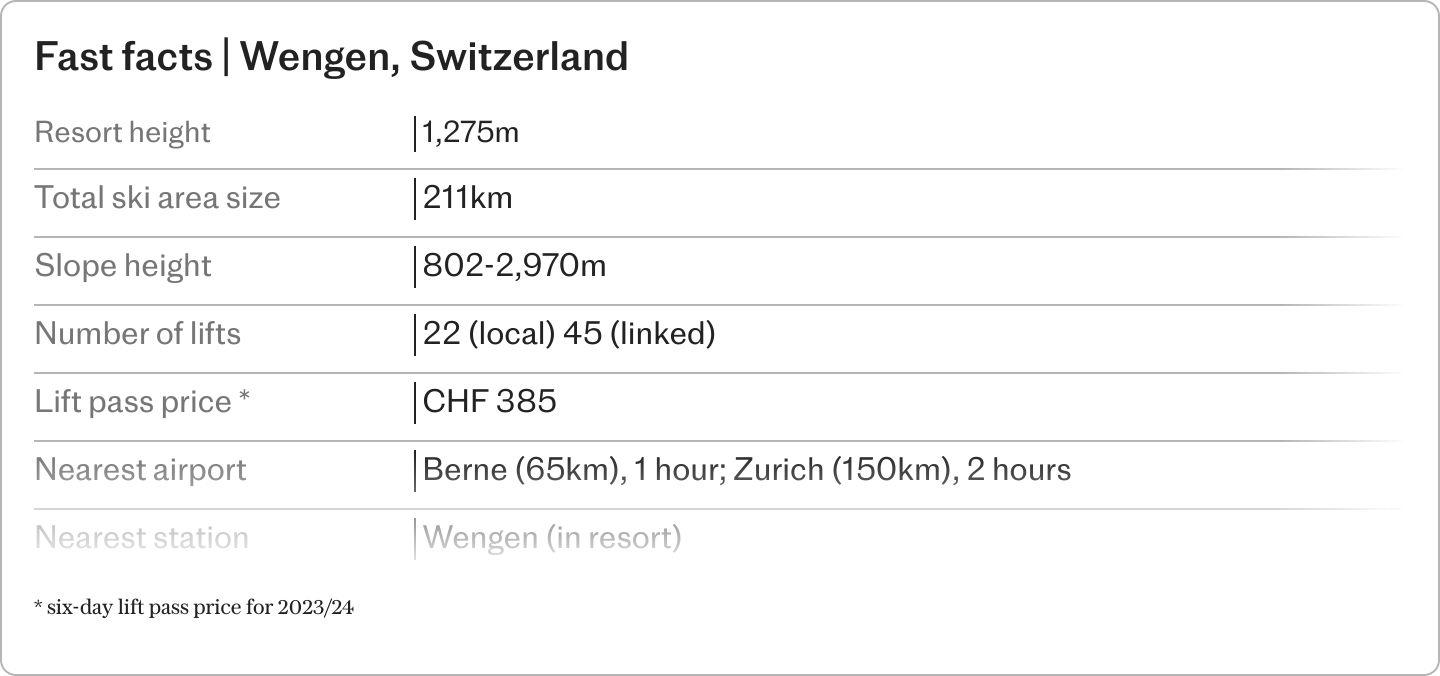 1. Verbier, Best for experts, Where to stay, Alternatives, 2. St Moritz, Best for intermediates, Where to stay, Alternatives, 3. Saas-Fee, Best for beginners, Where to stay, Alternatives, 4. Grimentz, Best for charm, Where to stay, Alternatives, 5. Zermatt, Best for partying, Where to stay, Alternatives, 6. Wengen, Best for families, Where to stay, Alternatives, 7. Andermatt, Best for powder, Where to stay, Alternatives, Best for terrain parks, Where to stay, Alternatives, 9. Leysin, Best for value, Where to stay, Alternatives, 10. Crans-Montana, Best for weekends, Where to stay, Alternatives, About our experts, Peter and Felice Hardy