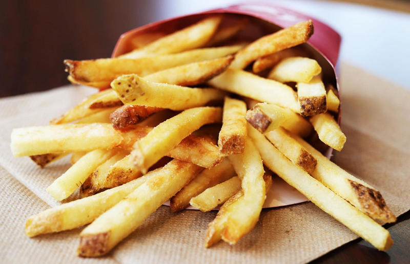 36. Curly fries, Burger King, various locations, 35. Soul Fries, Chicken Licken, various locations, South Africa, 34. Famous Grill’d Chips, Grill’d, various locations, Australia, 33. Potato Sticks, Bob’s, various locations, Brazil, 32. French fries, Quick, various locations, Belgium and France, 31. Cajun Style fries, Five Guys, various locations, 30. Fries, Supermac’s, various locations, Ireland, 29. Boardwalk fries, Thrasher's French Fries, various locations, USA, 28. French fries, Hesburger, various locations, 27. Bembos French fries, Bembos, various locations, Peru, 26. Waffle potato fries, Chick-fil-A, various locations, USA, 25. Fries, Frietboutique, various locations, Netherlands, 24. Crinkle-cut fries, Sibylla, various locations, Sweden and Finland, 23. Currywurst Special, Frittenwerk, various locations, Germany, 22. Groovy Fries, Sonic Drive-In, various locations, USA, 21. Fritz, Fritz European Fry House, Vancouver, Canada, 20. French fries, MOS Burger, various locations, 19. Rosemary Salted Chips, Honest Burger, various locations, UK, 18. Chips, Red Rooster, various locations, Australia, 17. Cheese fries, Shake Shack, various locations, 16. Smoked Meat Poutine, NomNomNom Poutine, Toronto, Canada, 15. French fries, Lotteria, various locations, 14. Classic fries, Lord of the Fries, various locations, Australia and New Zealand, 13. Fresh cut fries, Willy’s, Halifax, Canada, 12. Fries, Wendy’s, various locations, 11. French fries, 100 Montaditos, various locations, Spain, Italy and Portugal, 10. Trüffelfritten, Peter Pane Burgergrill &amp; Bar, various locations, Germany, 9. Nacho Fries, Taco Bell, various locations, 8. Waffle fries, Leon, various locations, UK, 7. Animal Style fries, In-N-Out, various locations, USA, 6. Yiayia’s Chips, Zeus Street Greek, various locations, Australia, 5. Frites, Friterie chez Bryan Aubange, Aubange, Belgium, 4. Crinkle-cut fries, Del Taco, various locations, USA, 3. Flamish Fries, Manneken Pis, various locations, Netherlands, 2. Frites, Chic Frite, Dunkirk, France