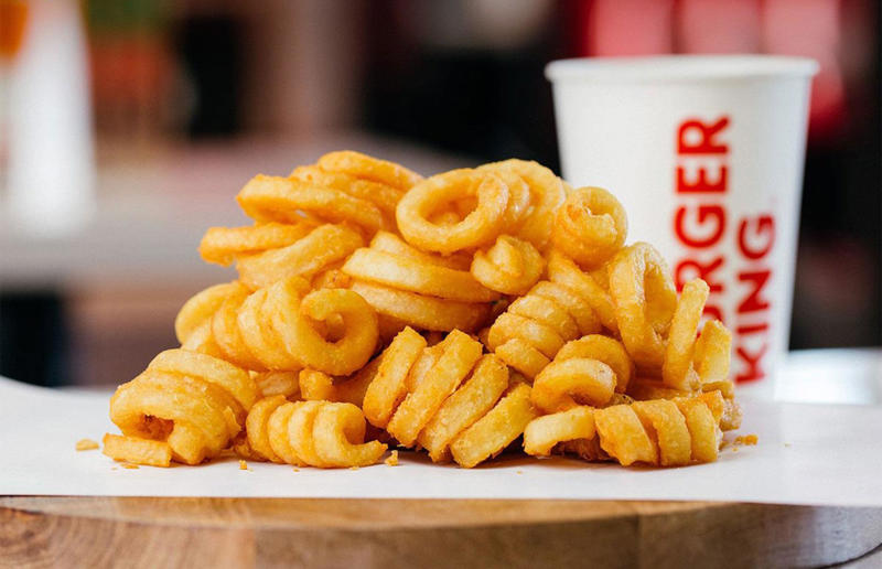 36. Curly fries, Burger King, various locations, 35. Soul Fries, Chicken Licken, various locations, South Africa, 34. Famous Grill’d Chips, Grill’d, various locations, Australia, 33. Potato Sticks, Bob’s, various locations, Brazil, 32. French fries, Quick, various locations, Belgium and France, 31. Cajun Style fries, Five Guys, various locations, 30. Fries, Supermac’s, various locations, Ireland, 29. Boardwalk fries, Thrasher's French Fries, various locations, USA, 28. French fries, Hesburger, various locations, 27. Bembos French fries, Bembos, various locations, Peru, 26. Waffle potato fries, Chick-fil-A, various locations, USA, 25. Fries, Frietboutique, various locations, Netherlands, 24. Crinkle-cut fries, Sibylla, various locations, Sweden and Finland, 23. Currywurst Special, Frittenwerk, various locations, Germany, 22. Groovy Fries, Sonic Drive-In, various locations, USA, 21. Fritz, Fritz European Fry House, Vancouver, Canada, 20. French fries, MOS Burger, various locations, 19. Rosemary Salted Chips, Honest Burger, various locations, UK, 18. Chips, Red Rooster, various locations, Australia, 17. Cheese fries, Shake Shack, various locations, 16. Smoked Meat Poutine, NomNomNom Poutine, Toronto, Canada, 15. French fries, Lotteria, various locations, 14. Classic fries, Lord of the Fries, various locations, Australia and New Zealand, 13. Fresh cut fries, Willy’s, Halifax, Canada, 12. Fries, Wendy’s, various locations, 11. French fries, 100 Montaditos, various locations, Spain, Italy and Portugal, 10. Trüffelfritten, Peter Pane Burgergrill &amp; Bar, various locations, Germany, 9. Nacho Fries, Taco Bell, various locations, 8. Waffle fries, Leon, various locations, UK, 7. Animal Style fries, In-N-Out, various locations, USA, 6. Yiayia’s Chips, Zeus Street Greek, various locations, Australia, 5. Frites, Friterie chez Bryan Aubange, Aubange, Belgium, 4. Crinkle-cut fries, Del Taco, various locations, USA, 3. Flamish Fries, Manneken Pis, various locations, Netherlands, 2. Frites, Chic Frite, Dunkirk, France