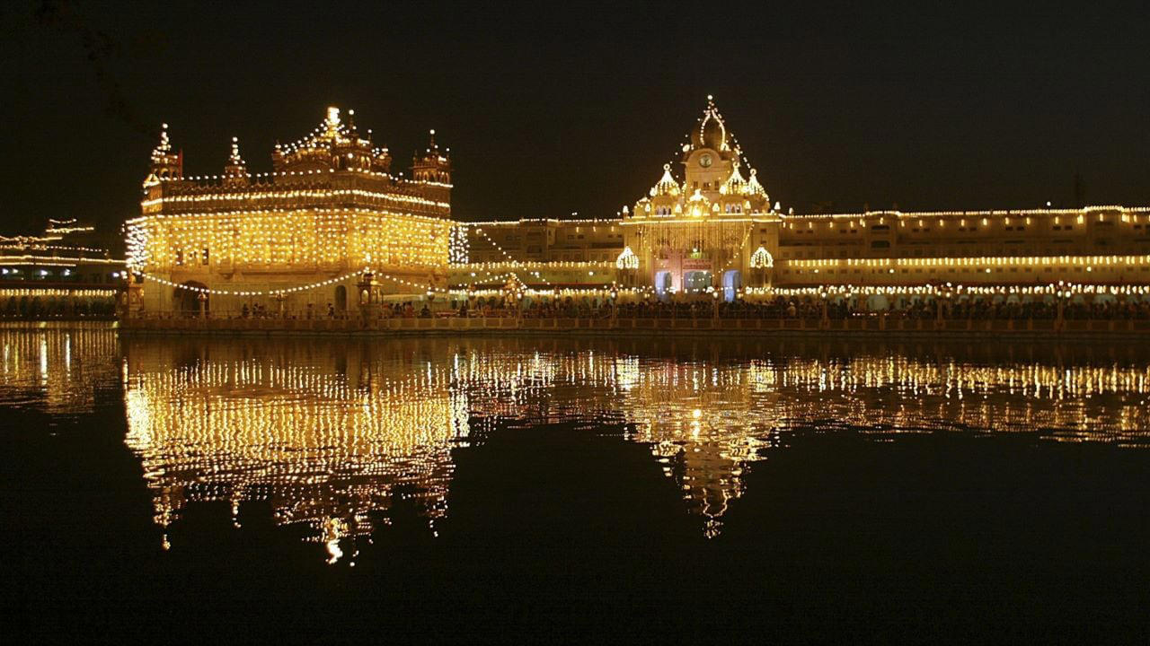 Gurudwara Harmandir Sahib (Golden Temple), Amritsar | Harmandir Sahib, also known as the Golden Temple, is the most revered gurudwara in the country. In the heart of Amritsar, Punjab, it is among the famous and must-visit gurudwaras for this occasion. Renowned for its stunning architecture and spiritual atmosphere, the charm of the Golden Temple is worth a visit during Guru Nanak Jayanti. (Image: Reuters)