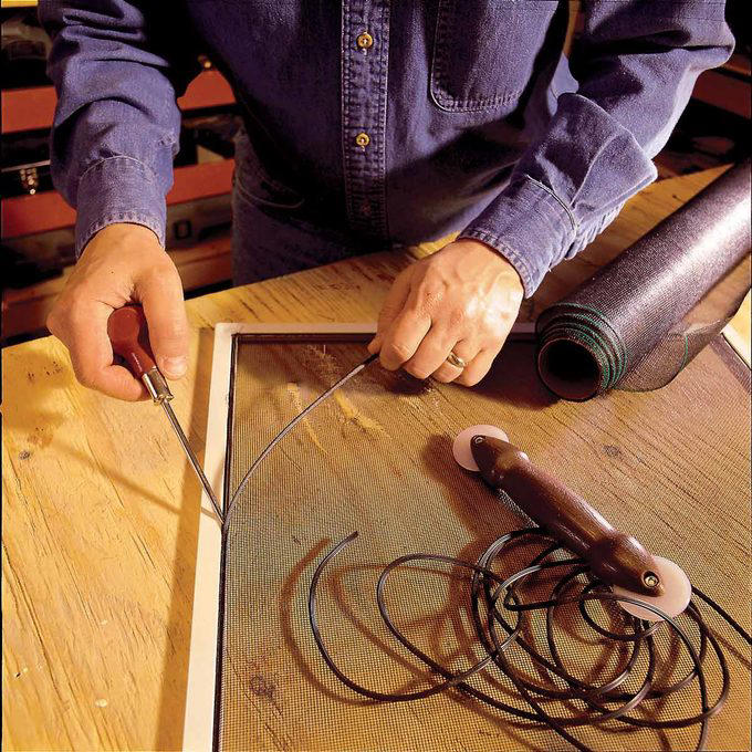 Cabinet Pulls, Replace a Torn Window Screen, Door Fixes, Paint a Room, Balance your Furnace Dampers, Leaky Faucet Repair, Caulking Refresh, Garage Storage Shelves, Build a Fire Pit, Hang a Ceiling Fan, Install a Wall-Mounted Television, Sink Trap Clean-Out, What kinds of tools do I need for DIY home improvement projects?, Can I rent tools for my DIY home improvement projects?