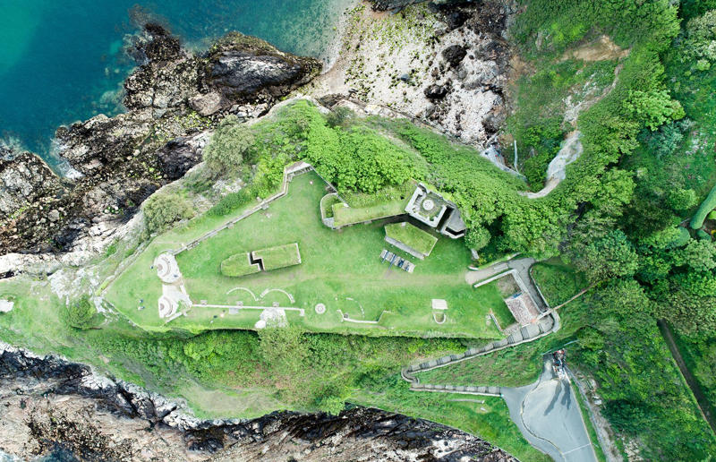 Bird's-eye views you won't believe are real, Konditaget Luders, Copenhagen, Denmark, Ajuda Botanical Garden, Lisbon, Portugal, Henningsvaer football pitch, Lofoten Islands, Norway, Guanajuato, Mexico, Innis Chonnel Castle, Loch Awe, Scotland, Tegallalang rice terraces, Indonesia, Hong Kong, Salt Pans, Gozo, Malta, Shark Fin Cove, Davenport, California, USA, Koh Lipe, Thailand, Golden Gate Bridge, San Francisco, California, USA, Grace Bay, Turks and Caicos Islands, Namib Desert, Namibia, Transfagarasan, Romania, Niagara Falls, Canada/USA, New York City, New York, USA, Road near Laki Volcano, Iceland, Atacama Desert, Chile, San Francisco, California, USA, Na Pali Coast State Wilderness Park, Kauai Island, Hawaii, USA, Yan'an Elevated Road Interchange, Shanghai, China, Navagio Beach, Zakynthos, Greece, Forests around Berthoud Pass, Colorado, USA, Maasai Mara National Reserve, Kenya, Estrada Marginal Norte, Peniche, Portugal, Twelve Apostles, Victoria, Australia, Wongwian Yai, Bangkok, Thailand, Choui Fong Tea Farm, Thailand, Rogers Centre, Toronto, Canada, Silhouette Island, Seychelles, Richfield County Park, Davison, Michigan, USA, Fez, Morocco, Cleopatra Beach, Turkey, Okavango Delta, Botswana, Ningaloo Marine Park, Exmouth, Australia, Mekong Delta, Vietnam, Copacabana Beach, Rio de Janeiro, Brazil, Rheinschlucht, Versam, Switzerland, Colonia de Sant Jordi, Ses Salines, Mallorca, Spain, Sheikh Zayed Road Interchange 1, Dubai, UAE, Zhangye National Geopark, China, Lavender fields in Provence, France, Shifen Waterfall, Taiwan, Misfat Al Abriyeen, Oman, Dubrovnik, Croatia, Clarence Battery, Guernsey, UK, Hverir Geothermal Area, Iceland, Chapman Peak Drive, Cape Town, South Africa, Ronda, Malaga, Spain, Jokulsarlon, Iceland, Rub' Al Khali, Arabian Desert, Vaavu Atoll, Maldives, Bled Island, Slovenia, Gorreana Tea Factory, the Azores, Portugal, Pyrgos Kallistis, Santorini, Greece, Croyde Bay, Devon, UK, Bay of Kotor, Montenegro, Joffre Lakes Provincial Park, Canada, Grand Prismatic Spring, Yellowstone National Park, Wyoming, USA