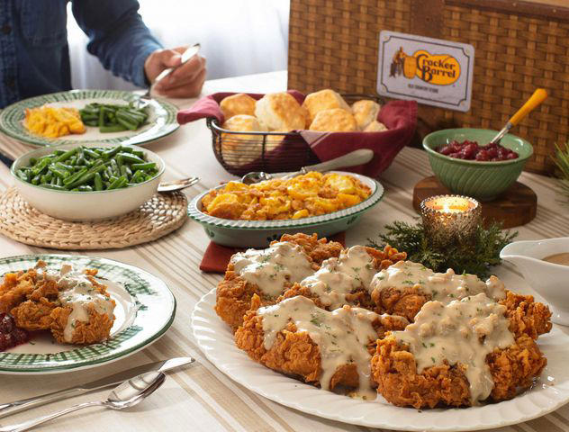 Momma’s Pancake Breakfast, Old Timer’s Breakfast, Apple Cider (In A Frosty Mug) And Apple Butter, Chicken &amp; Dumplins, Country Vegetable Plate, Chicken &amp; Rice—Only Available On Mondays, Country Fried Steak, Spicy Grilled Catfish