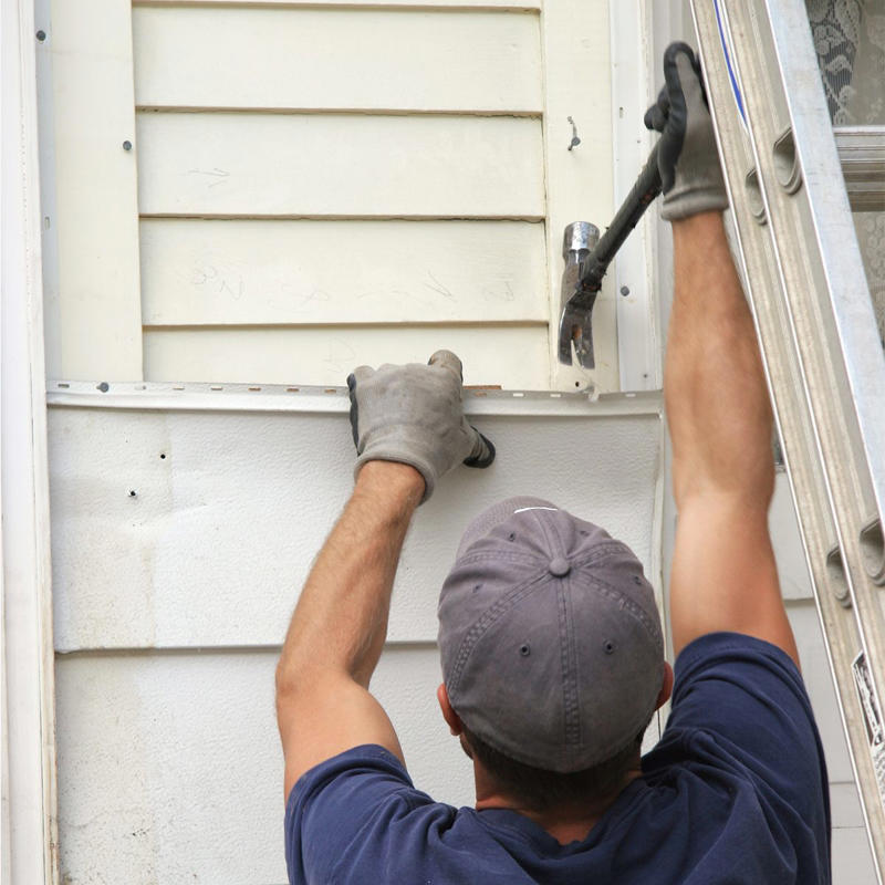 Damaged Siding Bulge in Washing Machine Hose?, Water Meter Never Stops, Damaged Siding, Sagging Deck, Beam Splice Not Over Post at Deck