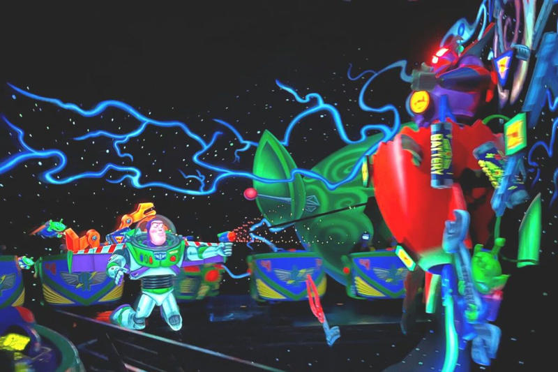 Buzz Lightyear Astro Blasters Photo Buzz Lightyear's Space Ranger Spin, Big Thunder Mountain Railroad, Starbucks At Disney Springs West, Walt Disney World Railroad Station in Frontierland, Muppets Courtyard, 2026 Closures