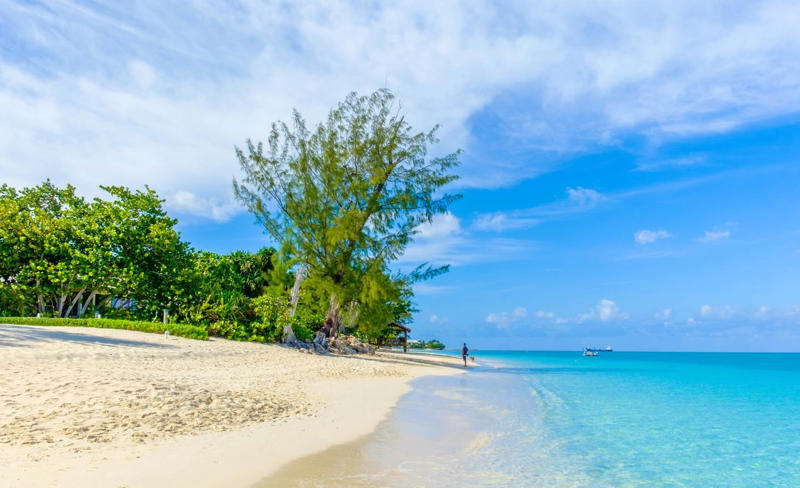 26. Seven Mile Beach - Cayman Islands 50. Rabbit Beach - Italy, 49. Eagle Beach - Aruba, 48. Kynance Cove - United Kingdom, 47. Varadero Beach - Cuba, 46. Cathedral Cove Beach - New Zealand, 45. Bon Bon Beach - Philippines, 44. Henderson Beach - Florida, United States, 43. Cayo Levantado - Dominican Republic, 42. Pipe Creek Sandbar - Bahamas, 41. Diamond Beach - Iceland, 40. Kapalua Bay Beach - Hawaii, United States, 39. Kelingking Beach - Indonesia, 38. Playa Xpu Ha - Mexico, 37. Colombier Beach - St Barth, 36. Kelebekler Vadisi - Turkey, 35. Baia do Sancho - Brazil, 34. Grand Anse - Grenada, 33. Wharton Beach - Australia, 32. Boulders Beach - South Africa, 31. Cayo Zapatilla - Panama, 30. Maundays Bay - Anguilla, 29. Fteri Beach - Greece, 28. Horseshoe Bay - Bermuda, 27. Grote Knip - Curaçao, 26. Seven Mile Beach - Cayman Islands, 25. Praia da Marinha - Portugal, 24. Cayo de Agua - Venezuela, 23. Freedom Beach - Thailand, 22. Anse Source D'Argent - Seychelles, 21. Gardner Bay - Ecuador, 20. Anchor Bay Beach - Australia, 19. Cala Goloritze - Italy, 18. Puinn Sand Beach - Norway, 17. Grace Bay - Turks and Caicos, 16. Playa Balandra - Mexico, 15. One Foot Island - Cook Islands, 14. Lanikai Beach - Hawaii, United States, 13. Aharen Beach - Japan, 12. Le Morne Beach - Mauritius, 11. Calo des Moro - Spain, 10. Horse Shoe Island - Myanmar, 09. Green Lagoon - French Polynesia, 08. Anse Georgette - Seychelles, 07. Pink Beach - Indonesia, 06. Turquoise Bay - Australia, 05. Voutoumi Beach - Greece, 04. Entalula Beach - Philippines, 03. Meads Bay - Anguilla, 02. Cala Mariolu - Italy, 01. Trunk Bay, St. John - US Virgin Islands