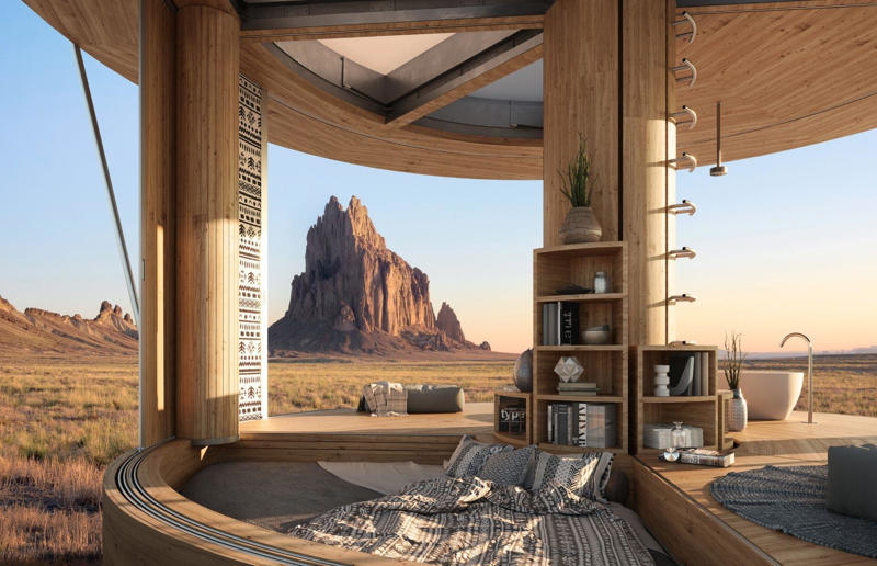 Casa Ojalá Roam sweet home, Teewah 8.4, Tiny floating home, Settler tiny house, Casa Ojalá, Scandinavian modular home, Prefabricated treehouse, The Lee by Movable Roots, Koda Concrete, ÁPH80 portable home, Ingenius relocatable cabin