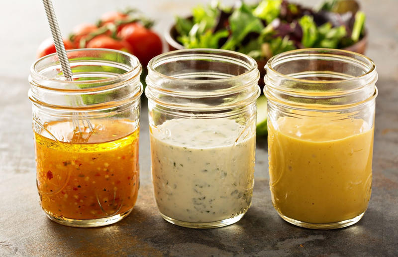 Canned goods, Pickled vegetables, Chocolate, Salad mixes, Frozen foods, Crackers, Salad dressing, Peanut butter, Hard cheese