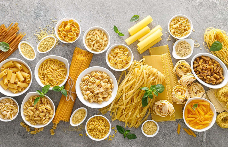 11. Pasta 31. Popcorn, 30. Avocados, 29. Nut butters, 28. Marmite, 27. Salad dressing, 25. Pesto, 24. Malt loaf, 23. Baked beans, 22. Honey, 21. Curry sauce, 20. Full-fat yogurt, 19. Potatoes, 18. Breakfast cereal, 17. Red meat, 16. Frozen fruits and vegetables, 15. Full-fat milk, 14. Fish fingers, 13. Fried eggs, 12. Pasta, 11. Cheese, 10. Dark chocolate, 9. Tinned fruits and vegetables, 8. Biscuits, 7. Chips, 6. Milk chocolate, 5. Coffee, 3. White bread, 2. Butter, 1. Crisps