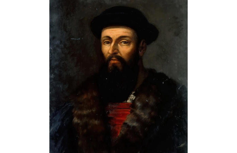 Ferdinand Magellan was the first person to sail around the world Fact from fiction, President Kennedy told a crowd he was a jelly donut, Napoleon was short, Greek and Roman statues were white, Great Britain stood alone against the Nazis, Ferdinand Magellan was the first person to sail around the world, Vikings wore horns on their helmets, Marie Antoinette said "let them eat cake", Medieval people thought the world was flat, Castles poured boiling oil off their battlements, Gladiator contests were fought to the death, The Taj Mahal’s builders were mutilated, The Aztecs thought Hernan Cortes and the conquistadors were gods, Einstein failed maths at school, Julius Caesar was emperor of Rome, The iron maiden was a medieval torture device, Christopher Columbus discovered America, World War I was the deadliest war in history in its time, The Brothers Grimm wrote many famous fairytales, The Great Wall of China is visible from space, Cleopatra was Egyptian, Rome was one of history’s largest empires, The pyramids were built by slaves, Pirates regularly buried their treasure, Betsy Ross designed the American flag, Captain Cook discovered Australia