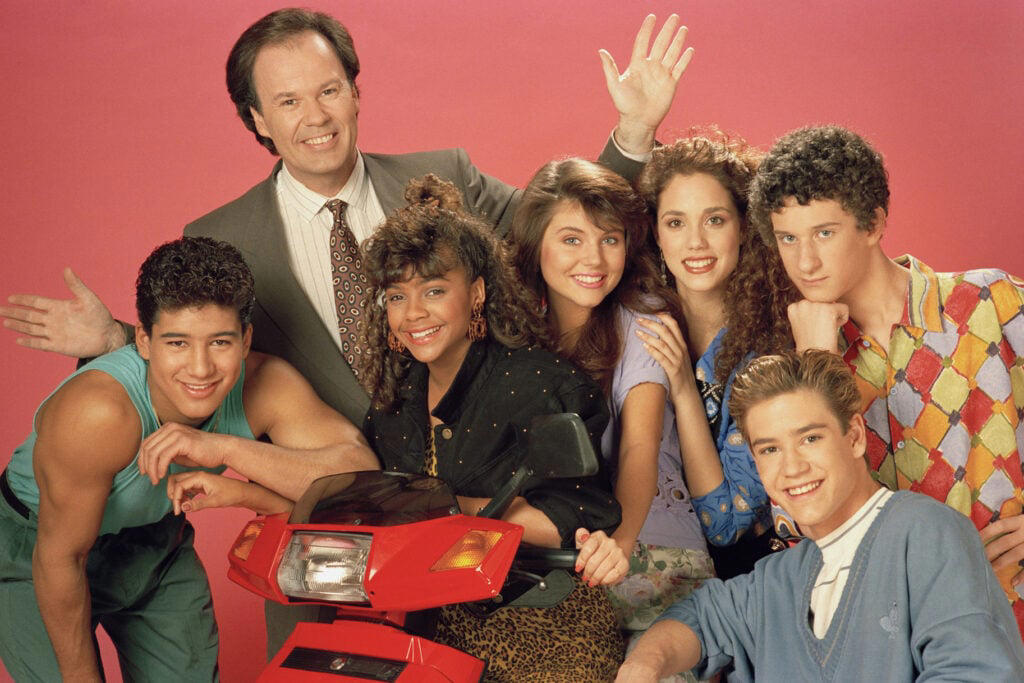 #9: Saved by the Bell #1: Rugrats, #3: Doug, #4: The Fresh Prince of Bel-Air, #6: Full House, #7: Mighty Morphin Power Rangers, #9: Saved by the Bell, #10: Goosebumps, #12: The Amanda Show, #13: Pokémon, #15: X-Men: The Animated Series, #16: Clarissa Explains It All, #18: Recess, #19: Gargoyles, #21: Johnny Bravo, #22: Beavis and Butt-Head, #24: Daria, #25: Kenan & Kel, #27: Tiny Toon Adventures, #28: The Powerpuff Girls, #30: Are You Afraid of the Dark?, #31: Batman: The Animated Series, #33: Sailor Moon