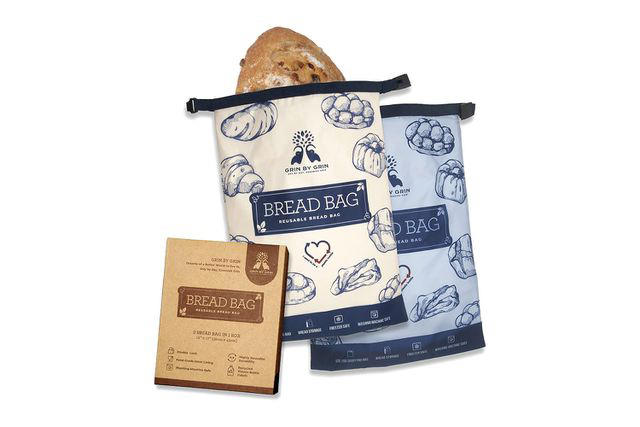 GobiSea Linen Bread Bag With Proofing Cover, Shop More Bread Storage Solutions at Amazon, Bread Story Linen Bread Bags, Li'l Things Eco-friendly Reusable Beeswax Bread Bags, Etmi Bamboo Bread Box, Think4Earth Large Bread Bags, 2-Pack, Grin by Grin Reusable Bread Bags, 2-Pack