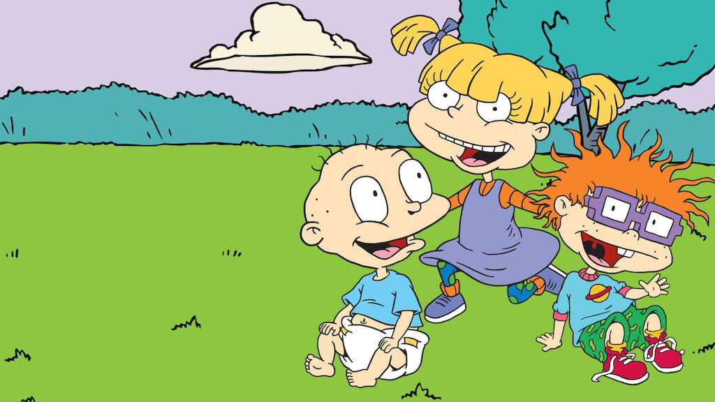 #1: Rugrats #1: Rugrats, #3: Doug, #4: The Fresh Prince of Bel-Air, #6: Full House, #7: Mighty Morphin Power Rangers, #9: Saved by the Bell, #10: Goosebumps, #12: The Amanda Show, #13: Pokémon, #15: X-Men: The Animated Series, #16: Clarissa Explains It All, #18: Recess, #19: Gargoyles, #21: Johnny Bravo, #22: Beavis and Butt-Head, #24: Daria, #25: Kenan & Kel, #27: Tiny Toon Adventures, #28: The Powerpuff Girls, #30: Are You Afraid of the Dark?, #31: Batman: The Animated Series, #33: Sailor Moon