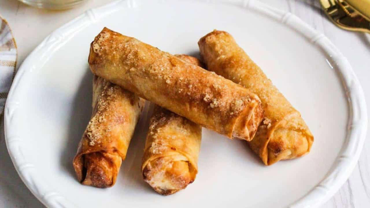 Garlic Fried Rice, Peach Mango Pie - Jollibee Recipe Copycat, Arroz Caldo, Jollibee Spaghetti (Filipino-Style Spaghetti), Beef Giniling, Pancit Bihon Recipe with Chicken and Veggies, Easy Purple Pancakes, Ginisang Munggo, Filipino Lumpia in Air Fryer, Instant Pot Chicken Adobo, Filipino Leche Flan, Easy Biko Recipe (Filipino Sticky Rice Cake Dessert), Filipino Banana Turon Lumpia