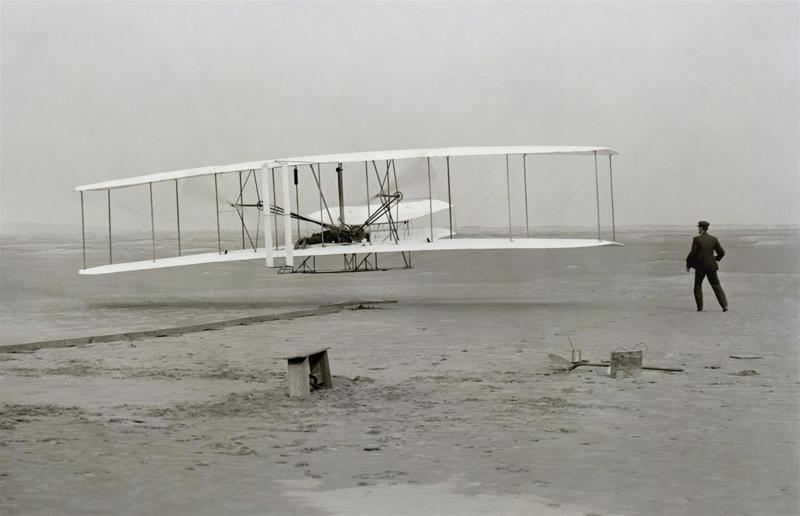 A flight through time, 1903: The Wright Flyer/Kitty Hawk, 1919: John Alcock and Arthur Brown’s non-stop Transatlantic flight, c.1924: Bessie Coleman, the first female African-American pilot, 1927: Charles Lindbergh’s first solo transatlantic flight, 1928: German Fokker passenger plane, 1929: The interior of a De Havilland Hercules, 1936: Pan American World Airways Flying Clipper Ship, 1936: Martin M-130 China Clipper, 1936: Eastern Air Lines stewards, 1938: A British Airways Lockheed 14 Electra, 1938: The Lindbergh Line’s Douglas DC-2 planes, 1939: The Heinkel He 178, 1941: On board a United Airlines Douglas DC-3, 1946: American Overseas Airlines flying horsebox, 1947: American Airlines DC-6 Oklahoma, 1949: Charles Yeager and the Bell X-1, 1949: De Havilland Comet, 1949: On board a Boeing 377 Stratocruiser, 1949: A British European Airways Vickers V 700 Viscount, 1957: The cockpit of a Pan Am 707 Jet Flagship, 1958: The cabin of a 707-120 jetliner, 1959: Inside a Qantas Boeing 707, 1960: Boeing-Vertol 107 passenger helicopter, 1967: Concorde hostesses, 1968: Boeing unveils the 747 superjet, 1968: Boeing 747, 1969: Concorde flight, 1970: Concorde interior, 1974: On board Air France’s first Airbus A300 B2