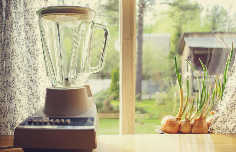 Electric blenders: 1919 These classic home items date back decades and more, Home security systems: 1966, Non-stick frying pans: 1961, Tupperware: 1942, Sputnik chandeliers: 1939, Trampolines: 1936, Slow cookers: 1936, Microwaves: 1933, Reclining sofas and chairs: 1929, Electric blenders: 1919, Coffee filters: 1908, SodaStream: 1903, Loudspeakers: 1876, Vacuum cleaners: 1860, Mason jars: 1858, Bread bins: 1800s, Upholstered headboards: 1600s, Conservatories: 1500s, Sunburst mirrors: 1400s, Standing desks: 1400 – 1500s, Apothecary chests: 1400s, Mechanical clocks: 1200 – 1600s, Four-poster beds: 1200s – 1500s, Velvet sofas: 750 AD, Curtains: 200 – 600 AD, Kilim rugs: 400 – 500 BC, Underfloor heating: 350 BC, Mosaic tiles: Mesopotamia era (3000 BC), Quilts: Ancient Egypt (3400 BC), Cushions: 7000 BC