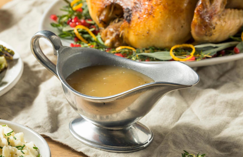 60. Use vegetable water in gravy 67. Give breadcrumbs extra flavour, 66. Improve a boxed cake mix, 65. Warm a knife for neat slicing, 64. Make French toast in the slow cooker, 63. Ripen bananas slowly with a banana hanger, 62. Make dressing with almost-empty jars, 61. Use overripe bananas for the best banana bread, 60. Use vegetable water in gravy, 59. Add nutritional yeast for a cheesy flavour, 58. Combine miso and butter for a flavour hit, 57. Make frozen coffee cubes, 56. Pair your pasta and sauce correctly, 55. Keep baked goods soft with a slice of bread, 54. Use ice cube trays to freeze leftover sauce, 53. Use an ice cream scoop for meatballs, 52. Add sugar to savoury dishes and salt to sweet, 51. Peel tomatoes like a pro, 50. Prep ahead for smoothies, 49. Apply baking soda to stained food storage containers, 48. Try the hedgehog mango trick, 47. Stop syrup sticking to your spoons, 46. Use carbonated drinks for lighter batter, 45. Be creative with ketchup, 44. Buy ovenproof storage containers, 43. Sweeten tomato sauce with a carrot, 42. Make and freeze breakfast burritos, 41. Bulk out sauces with lentils, 40. Mix it up with a mug omelette, 39. Blanch your vegetables, 38. Use orange juice in marinades, 37. Put pasta water to good use, 36. Add beetroot to brownies, 35. Use a cupcake tin for egg muffins, 34. Roast potatoes in mayonnaise, 33. Raise your mac 'n' cheese game with mustard, 32. Score meat skin, 31. Ditch the oven for mug cakes, 30. Freeze fresh ginger, 29. Massage kale, 28. Use bread to stop your sugar clumping, 27. Froth milk the easy way, 26. Say yes to soy sauce on popcorn, 25. Use the microwave to peel garlic, 24. Cook bacon in the microwave, 23. Stop soggy sandwiches, 22. Separate onions and potatoes, 21. Use the float test for eggs, 20. Transform cake fails, 19. Use bicarbonate of soda to tenderise meat, 18. Store herby butter in the freezer, 17. Reuse sauce bottles for pancakes, 16. Turn your peanut butter jar upside down, 15. Stop using boiling water for coffee, 14. Use a hand mixer for mashed potatoes, 13. Microwave pizza with water, 12. Grate butter for easy spreading, 11. Microwave lemons to get more juice, 10. Make hash browns in your waffle iron, 9. Use a wine bottle as a rolling pin, 8. Use mayonnaise for perfect toasties, 7. Revive old bread with water, 6. Use your microwave for baked potatoes, 5. Rescue burnt biscuits with a grater, 4. Salvage split Hollandaise, 3. Poach eggs in cling film, 2. Store herbs like flowers