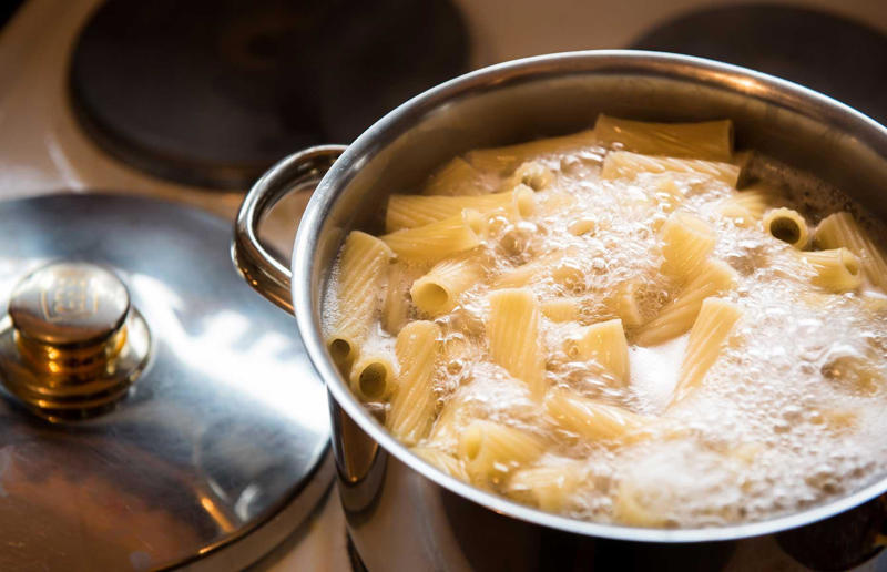 37. Put pasta water to good use 67. Give breadcrumbs extra flavour, 66. Improve a boxed cake mix, 65. Warm a knife for neat slicing, 64. Make French toast in the slow cooker, 63. Ripen bananas slowly with a banana hanger, 62. Make dressing with almost-empty jars, 61. Use overripe bananas for the best banana bread, 60. Use vegetable water in gravy, 59. Add nutritional yeast for a cheesy flavour, 58. Combine miso and butter for a flavour hit, 57. Make frozen coffee cubes, 56. Pair your pasta and sauce correctly, 55. Keep baked goods soft with a slice of bread, 54. Use ice cube trays to freeze leftover sauce, 53. Use an ice cream scoop for meatballs, 52. Add sugar to savoury dishes and salt to sweet, 51. Peel tomatoes like a pro, 50. Prep ahead for smoothies, 49. Apply baking soda to stained food storage containers, 48. Try the hedgehog mango trick, 47. Stop syrup sticking to your spoons, 46. Use carbonated drinks for lighter batter, 45. Be creative with ketchup, 44. Buy ovenproof storage containers, 43. Sweeten tomato sauce with a carrot, 42. Make and freeze breakfast burritos, 41. Bulk out sauces with lentils, 40. Mix it up with a mug omelette, 39. Blanch your vegetables, 38. Use orange juice in marinades, 37. Put pasta water to good use, 36. Add beetroot to brownies, 35. Use a cupcake tin for egg muffins, 34. Roast potatoes in mayonnaise, 33. Raise your mac 'n' cheese game with mustard, 32. Score meat skin, 31. Ditch the oven for mug cakes, 30. Freeze fresh ginger, 29. Massage kale, 28. Use bread to stop your sugar clumping, 27. Froth milk the easy way, 26. Say yes to soy sauce on popcorn, 25. Use the microwave to peel garlic, 24. Cook bacon in the microwave, 23. Stop soggy sandwiches, 22. Separate onions and potatoes, 21. Use the float test for eggs, 20. Transform cake fails, 19. Use bicarbonate of soda to tenderise meat, 18. Store herby butter in the freezer, 17. Reuse sauce bottles for pancakes, 16. Turn your peanut butter jar upside down, 15. Stop using boiling water for coffee, 14. Use a hand mixer for mashed potatoes, 13. Microwave pizza with water, 12. Grate butter for easy spreading, 11. Microwave lemons to get more juice, 10. Make hash browns in your waffle iron, 9. Use a wine bottle as a rolling pin, 8. Use mayonnaise for perfect toasties, 7. Revive old bread with water, 6. Use your microwave for baked potatoes, 5. Rescue burnt biscuits with a grater, 4. Salvage split Hollandaise, 3. Poach eggs in cling film, 2. Store herbs like flowers