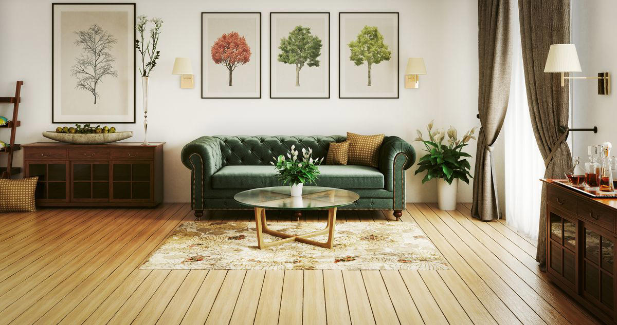All-Over Midcentury Modern, Chevron-Patterned Upholstery, Ikat Fabric, Buddha-Accented Furniture, Cheap Chrome Pieces, Over-the-Top Glam Furniture, Jewel-Toned Velvet Sofas, Button-Tufted Chesterfields