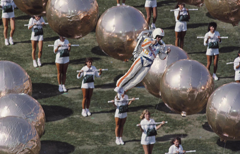 1984: LA Olympics The decade that made America great again, 1980: The miracle on ice, 1980: Reagan promises to make America great again, 1980: John Lennon murdered, 1981: President Reagan shot, 1981: First space shuttle launched, 1981: MTV launched, 1982: America mourns 'The man in the water', 1982: Jane Fonda single-handedly creates the fitness industry, 1982: Vietnam Veteran Memorial dedication, 1983: The CD revolution begins, 1983: The US invades Grenada, 1983: Thriller aired, 1984: LA Olympics, 1984: A stellar year for music, 1985: New Coke fails the taste test, 1985: Rock Hudson dies of AIDS, 1985: The first version of Windows released, 1986: Space Shuttle Challenger disaster, 1986: Hands Across America unites the nation, 1986: Mike Tyson becomes the youngest ever champ, 1987: Golden Gate Bridge celebrates its 50th anniversary, 1987: Reagan implores Gorbachev to “Tear down this wall”, 1987: Greed is Good, 1988: Tragedy on the ice for US skater, 1988: Gangsta rap goes mainstream, 1988: Stealth bomber unveiled, 1989: Exxon Valdez oil spill, 1989: George W Bush declares war on crack