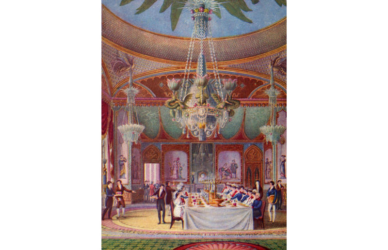 11. George IV's Brighton Pavilion banquet, 1817 18. China state banquet at Buckingham Palace, 2015, 17. US state banquet at Buckingham Palace, 2019, 16. Wedding of Queen Victoria and Prince Albert, 1840, 15. South Africa state banquet at Buckingham Palace, 2022, 15. South Africa state banquet at Buckingham Palace, 14. Richard III's coronation banquet, 1483, 13. Queen Elizabeth II’s coronation banquet, 1953, 12. French state banquet at Windsor Castle, 2008, 11. George IV's Brighton Pavilion banquet, 1817, 10. George IV's coronation banquet, 1821, 9. US state banquet at Buckingham Palace, 2011, 8. Wedding of George VI and Lady Elizabeth Bowes-Lyon, 1923, 7. Henry VIII’s Field of the Cloth of Gold summit meeting, 1520, 6. Swedish state banquet at Buckingham Palace, 1954, 5. Edward VII’s coronation banquet, 1902, 4. Charles II's banquet for the Garter Knights, 1671, 3. Queen Victoria's Diamond Jubilee, 1897, 2. Henry VIII's coronation banquet, 1509, 1. George IV's Carlton House banquet, 1811, 1. George IV’s Carlton House banquet, 1811