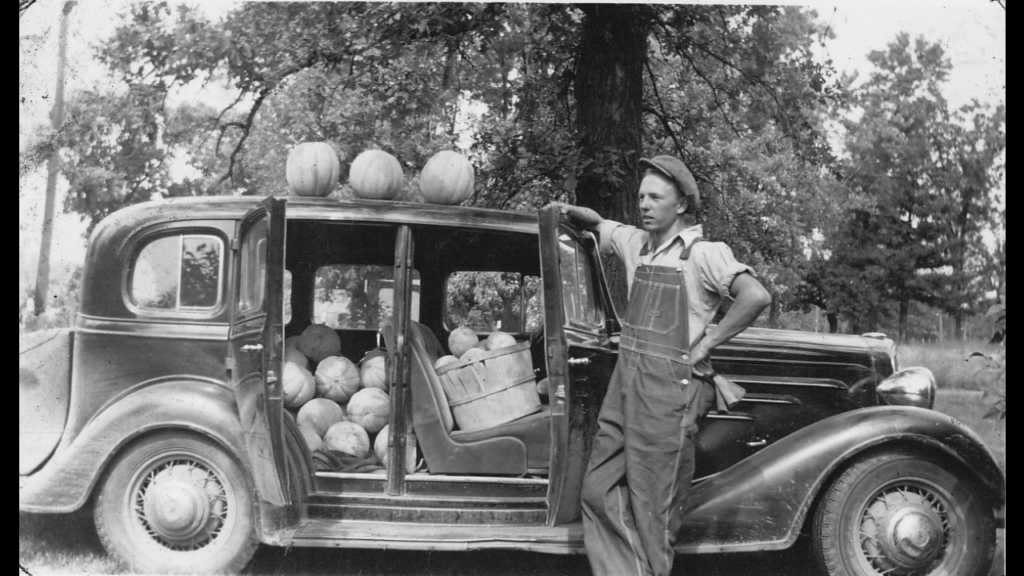 1. "Three boys, including my grandfather (right), find a missing child in a corn field after a town-wide, day-long search in 1942.", 2. "Six-year-old Richard Baranski after winning a contest by eating a 10-inch cranberry pie in 15 seconds in 1948.", 3. "My Grandpa's mugshot when entering a WWII POW camp in the 1940s.", 4. Woman holding a bundle of fresh-picked gladiolus flowers at Terra Ceia Island, Florida, 5. "Here is my Grandma in the late 1940s on vacation.", 6. "A photograph I found hanging inside a small town diner from the 1940s.", 7. "Grand Central Station in 1941", 8. "Margaret Hamilton reuniting with her Wizard of Oz co-star on the set of Twin Beds (1942).", 9. "Disney artists study a deer for Bambi in 1942.", 10. "My weightlifter Great Grandpa holding my grandpa over his head in 1947.", 11. "I never realized Lucille Ball was so hot. Circa 1940s at a bowling alley.", 12. "Civil Air Patrol student pilot at the Silver Lake airfield near Baker, California in 1944.", 13. "My Grandpa selling melons from his car in 1941.", 14. A man begging for his wife's forgiveness inside a Divorce Court in Chicago, 1948, 15. "This was the 'Bicycle of the Future' in 1946", 16. "Two sailors sleeping off their celebration of the end of WWII in 1945.", 17. "The Zoot Suit in the 1940s", 18. Kids dancing in the street in NYC in the 1940s., 19. "A modeling photo of my Great Aunt Frizti (Frances), 1941", 20. "My Grandpa posing with his freshly caught sawfish in the 1940s.", 21. "Father passes out when he meets his triplets for the first time in 1946.", 22. "My Grandfather on my Grandmother's shoulders sometime in the 1940s.", 23. "My grandpa looked suave in the 1940s.", 24. "Southside Chicago, Easter 1941", 25. "Shirley Temple posing by a painting of young Shirley Temple in 1945.", 26. "Captain 'Waddy' Young and crew pose in front of their caricatures on their B-29 Superfortress on 11/24/44.", 27. "Robert De Niro aged three with his 24-year-old father Robert De Niro Sr. in 1946.", 28. "1946 mugshot of Paul Newman (age 21) after being arrested with five others for making trouble at Kenyon College.", 29. "Arctic explorer Peter Freuchen and his wife Dagmar Gale in 1947.", 30. "Sean Connery in the Royal Navy in 1946.", 31. "George Carlin on West 121st street, Manhattan, in 1947.", 32. "As soviet troops approached Berlin in 1945, citizens did their best to take care of Berlin Zoo's animals.", 33. "My Grandfather channeling the mafia at the Bronx Zoo in 1942.", 34. "A pig photo-bombing a wedding in the 1940s", 35. "Winston Churchill during a training day for D-Day circa 1944. Eisenhower is just there on his right on the firing line.", 36. "My grandma hanging out with Albert Einstein in her backyard around 1945.", 37. "Great Grandmother (on the right) in the 1940s in Cuba.", 38. "My grandmother with Sultan, her favorite lion from her troop, in front of her plane that she flew just after WWII in 1947.", 39. "WWII refugee children seeing the Statue of Liberty as they entered the United States in 1946.", 40. "Judy Garland and her daughter, Liza Minnelli, in 1947.", 41. "Babe Ruth and Yogi Berra in 1947.", 42. "Tuskegee airmen in Italy, 1945", 43. "My grandfather competing in motorcycle trials in 1947.", 44. "Military Police in Times Square on New Year's Eve, as 1941 turns to 1942.", 45. "Students in Brooklyn in 1945 protesting the 'no pants to school' rule.", 46. "My great aunt and her 'best friend' (girlfriend of 30+ years) working in the factory where they met in 1947.", 47. "A windy day in Philadelphia in 1947.", 48. "Size of the donut hole down through the years (1927-1948)", 49. "Two men at the NYC Greyhound Bust Terminal in 1947.", 50. My grandpa in 1948 looked like a total model.", 51. "Discovering the Mona Lisa after the end of WWII in 1945.", 52. "This impeccably dressed woman shopping for groceries with her son in 1945.", 53. "Young Ella Fitzgerald in 1945.", 54. "Royal Air Force pilot getting a haircut during a break between missions, Britain, 1942.", 55. "Two sharply dressed young men in Natchez, Mississippi in 1947.", 56. "My Grandmother for a photoshoot in Cuba circa 1940s", 57. "Teenagers at a party in Tula, Oklahoma in 1947.", 58. "Marilyn Monroe babysitting for a studio co-worker in 1947.", 59. "A bubble glass roof of a car in 1947.", 60. "Assembling the Sports Section of the New York Times in 1942", 61. "Boy watches TV for the first time from an appliance store window in 1948.", 62. "Woman wiring an early IBM computer in 1948.", 63. "Kids reading comics in NYC, 1947.", 64. "Native Americans win the right to register and vote in New Mexico, 1948.", 65. "My Grandma and Grandpa showing off the catch of the day in 1948.", 66. "My Grandpa and his dog in the early 1940s.", 67. "In the 1940s, men dressed in short shorts and cowboy boots serving women at a drive-in in Dallas.", 68. "My grandfather (left) and a friend in front of the Central Station Hamburg in 1948. He was a chimney sweep.", 69. "My great aunt and her 'special friend' in Nashville in the 1940s.", 70. "My grandfather with his puppy in 1948.", 71. "My grandparents the summer they met in 1948 while they were both working at the Glacier National Park.", 72. "Ukrainian women take up 'tommy-guns' for service in regular guerilla units in 1942.", 73. "Winter in Times Square, 1947.", 74. A curious Italian woman inspects the kilt of a Scottish soldier near the Coliseum after the liberation of Rome in 1944., 75. "My grandparents' honeymoon in Switzerland in 1946.", 76. "Drive-in movie theater in San Francisco in 1948.", 77. London in 1949, 78. "My grandparents who were high school sweethearts at Brighton Beach in 1948.", 79. "My Grandpa's worker ID from working the railroads in 1943.", 80. Trainees of the LAPS practice firing their new revolvers in 1948., 81. The stunningly beautiful Ava Gardner during the MGM employment questionnaire in 1942., 82. Betty White in 1949., 83. "Winnie the welder at the Richmond boatyard in 1943.", 84. "My grandma after she won a North American rollerskating championship in 1949.", 85. French woman pouring tea for a British soldier fighting in Normandy in 1944., 86. A U.S. soldier is trying on the Imperial Crown of the Holy Roman Empire, previously worn by every emperor between the 10th and 19th centuries. Circa 1945., 87. Five men pose for a 'selfie' using the reflection of a chrome hubcap. Taken in Paris in 1942., 88. Young couple on the subway in NYC in 1947., 89. Italian cyclist Gino Sciardis getting his bike lubricated during the 1949 Tour de France., 90. Street scene in Cascade, Idaho, in June 1941.